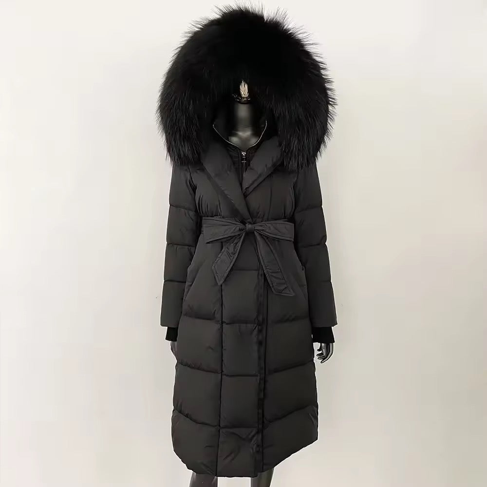 Alexa down coat- black