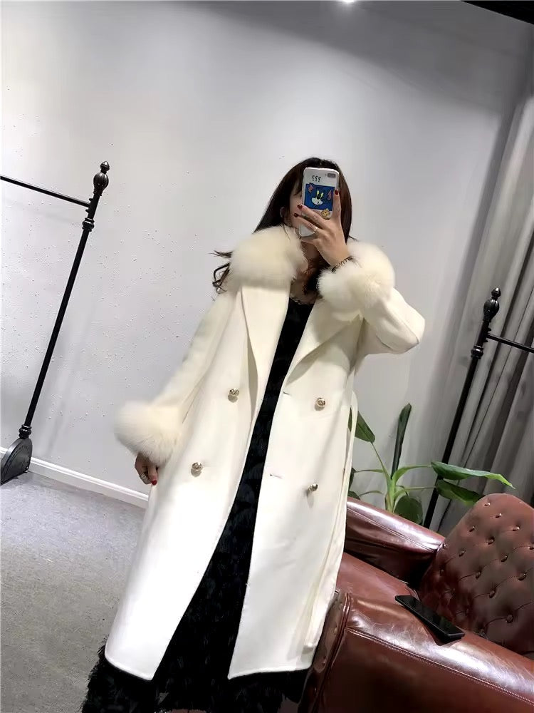 Josephine coat- white