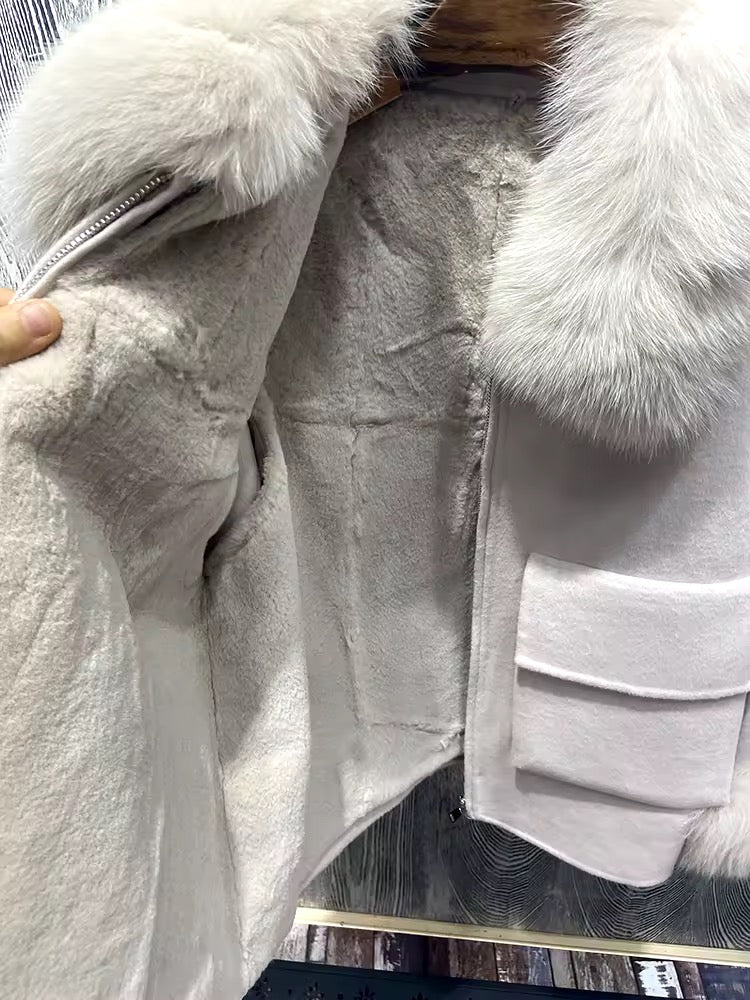 Malika jacket- creamy white