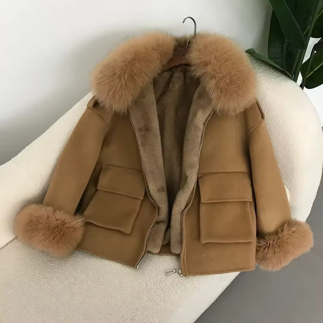 Malika jacket- brown