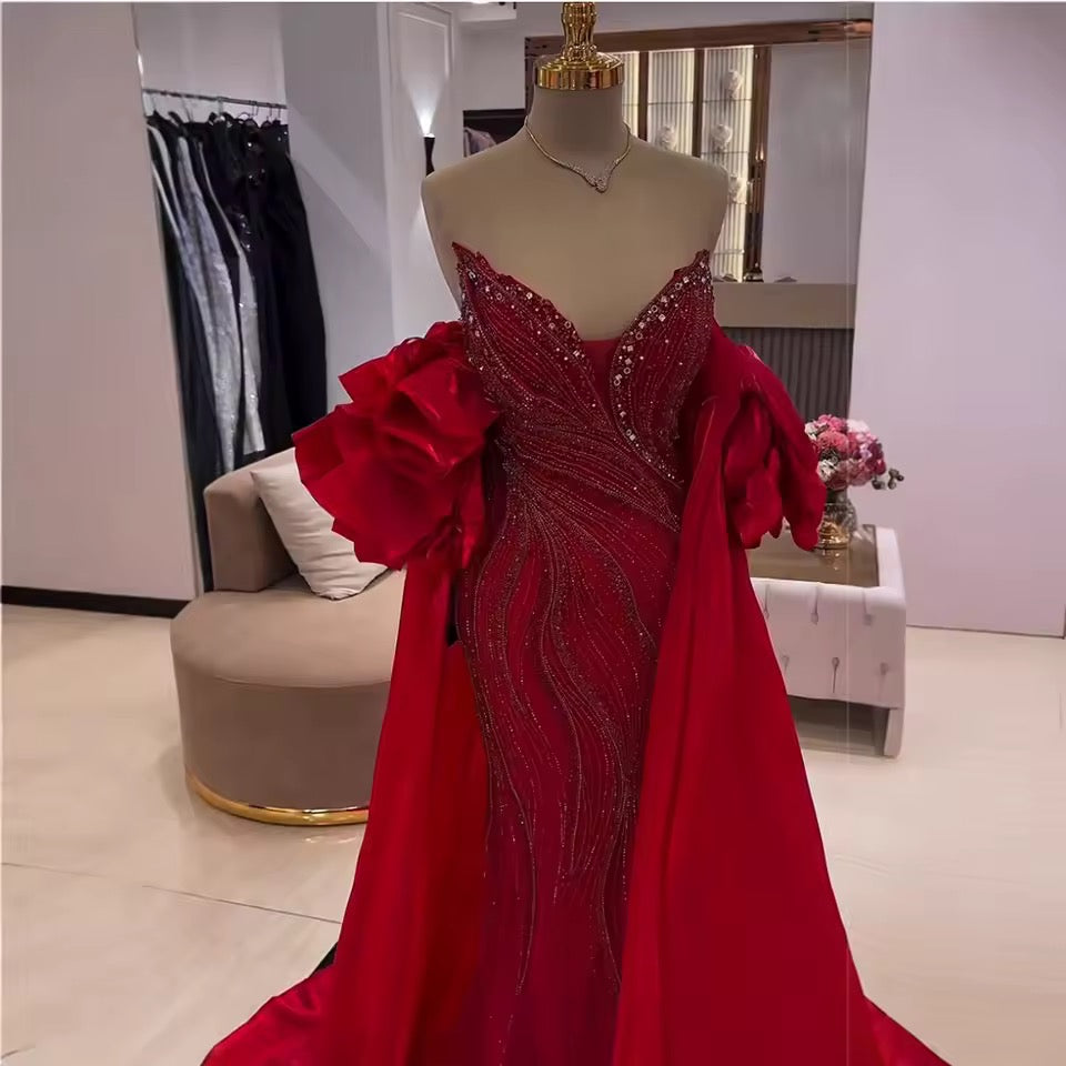 Estelle gown- red