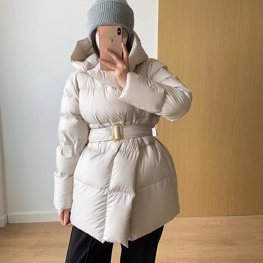 Amara down jacket- beige