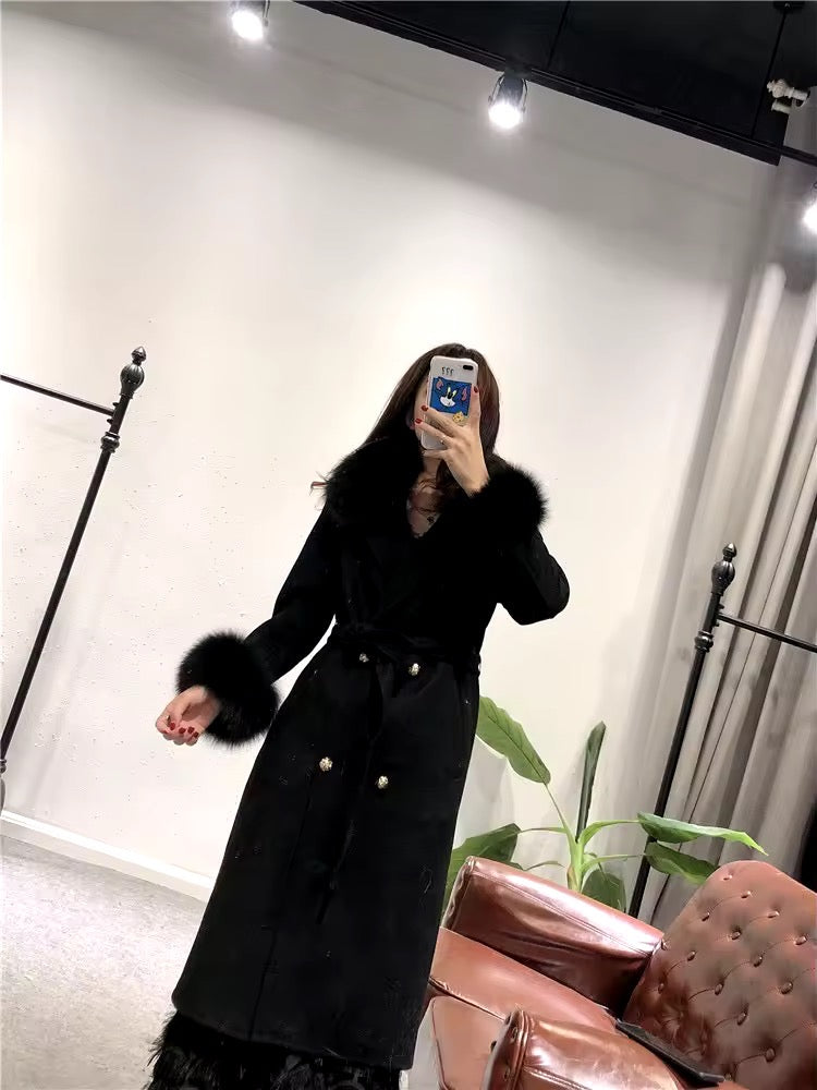 Josephine coat- black