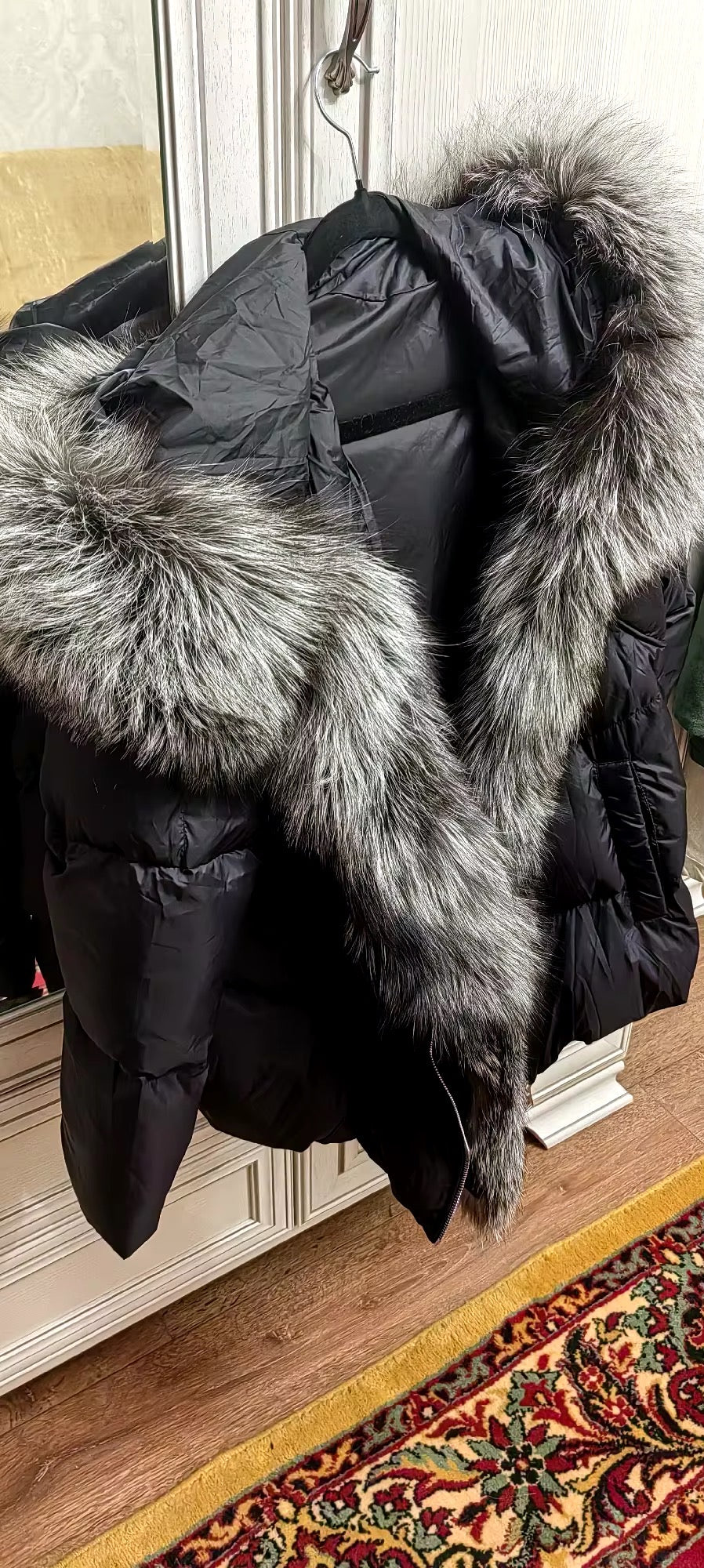 Donatella jacket- black/grey