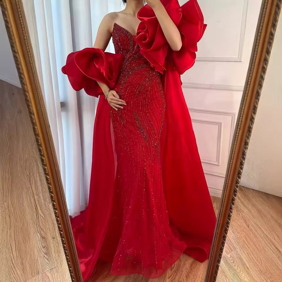 Estelle gown- red