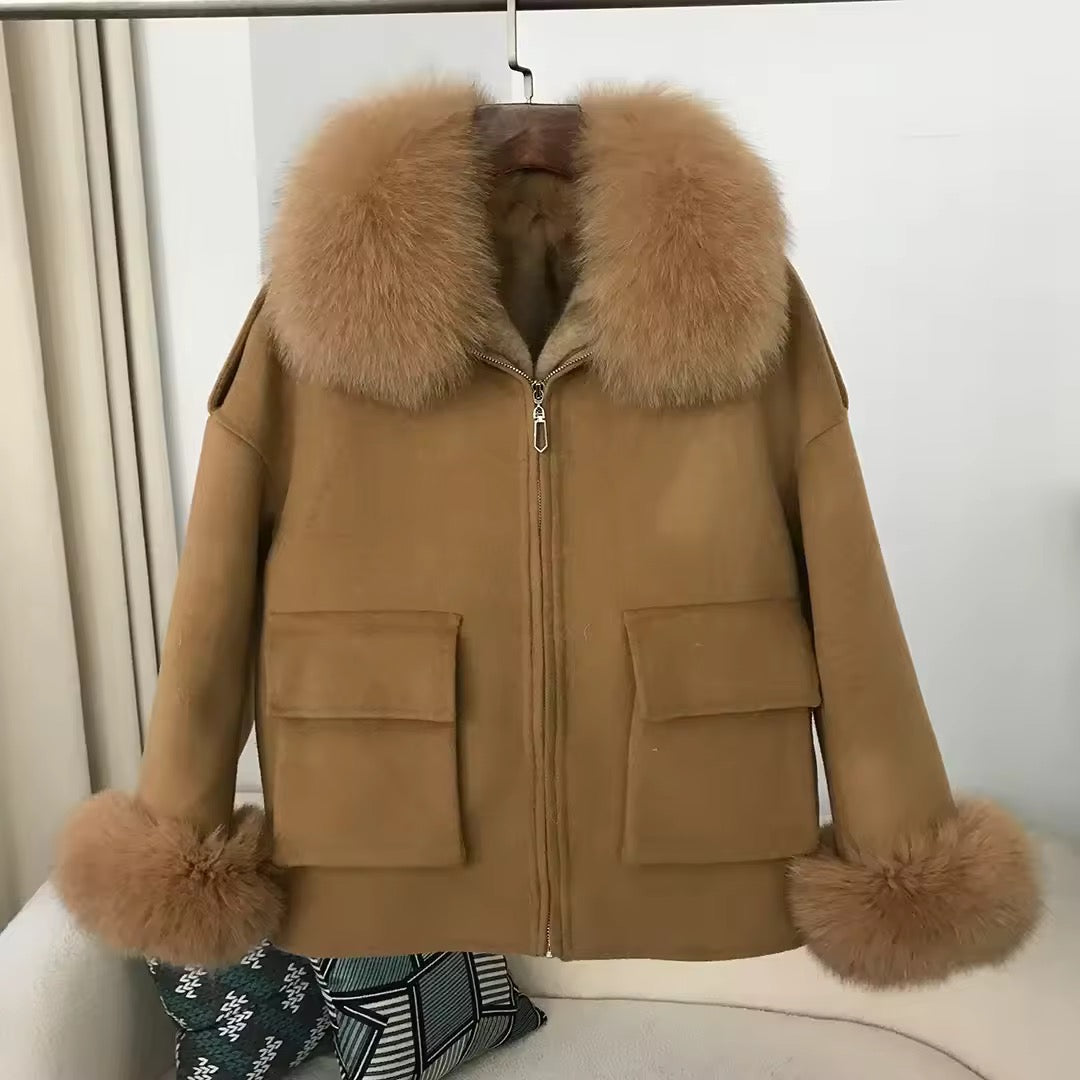 Malika jacket- brown