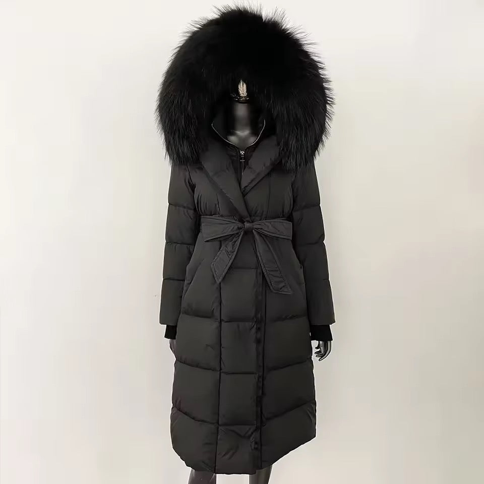 Valeria down coat- black