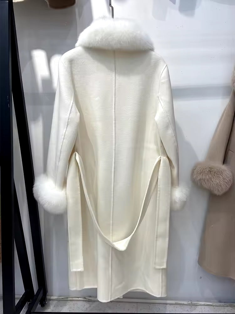 Josephine coat- white