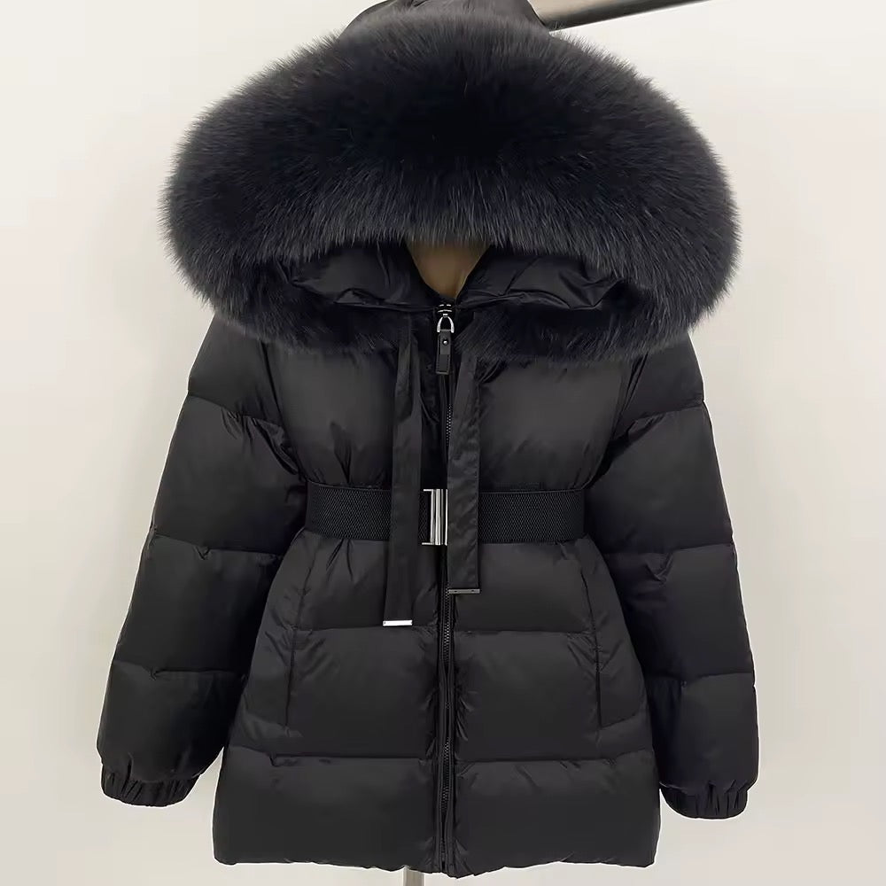 Mischa down coat- black