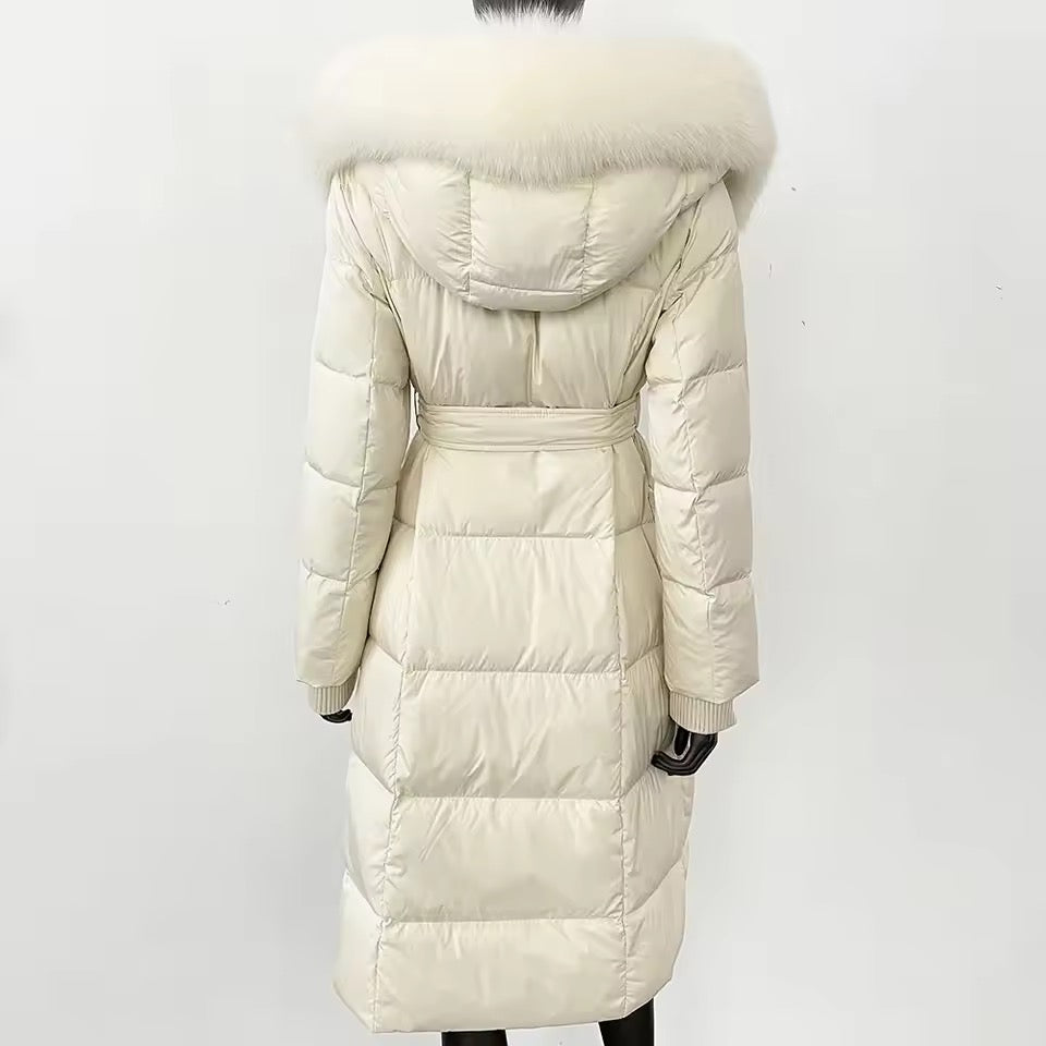 Valeria down coat- white