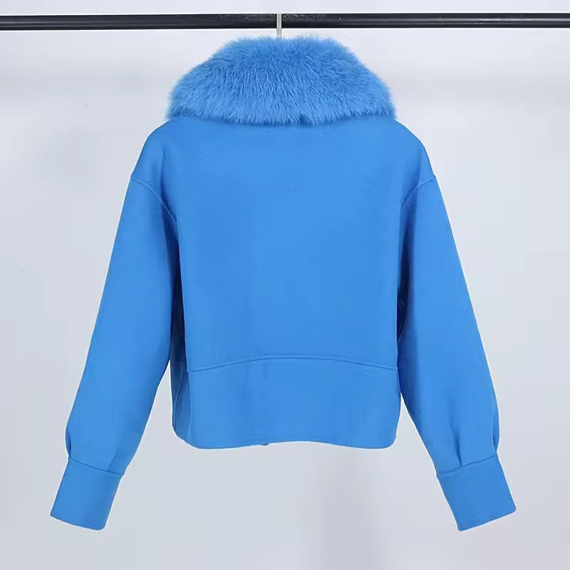 Daphne jacket- blue