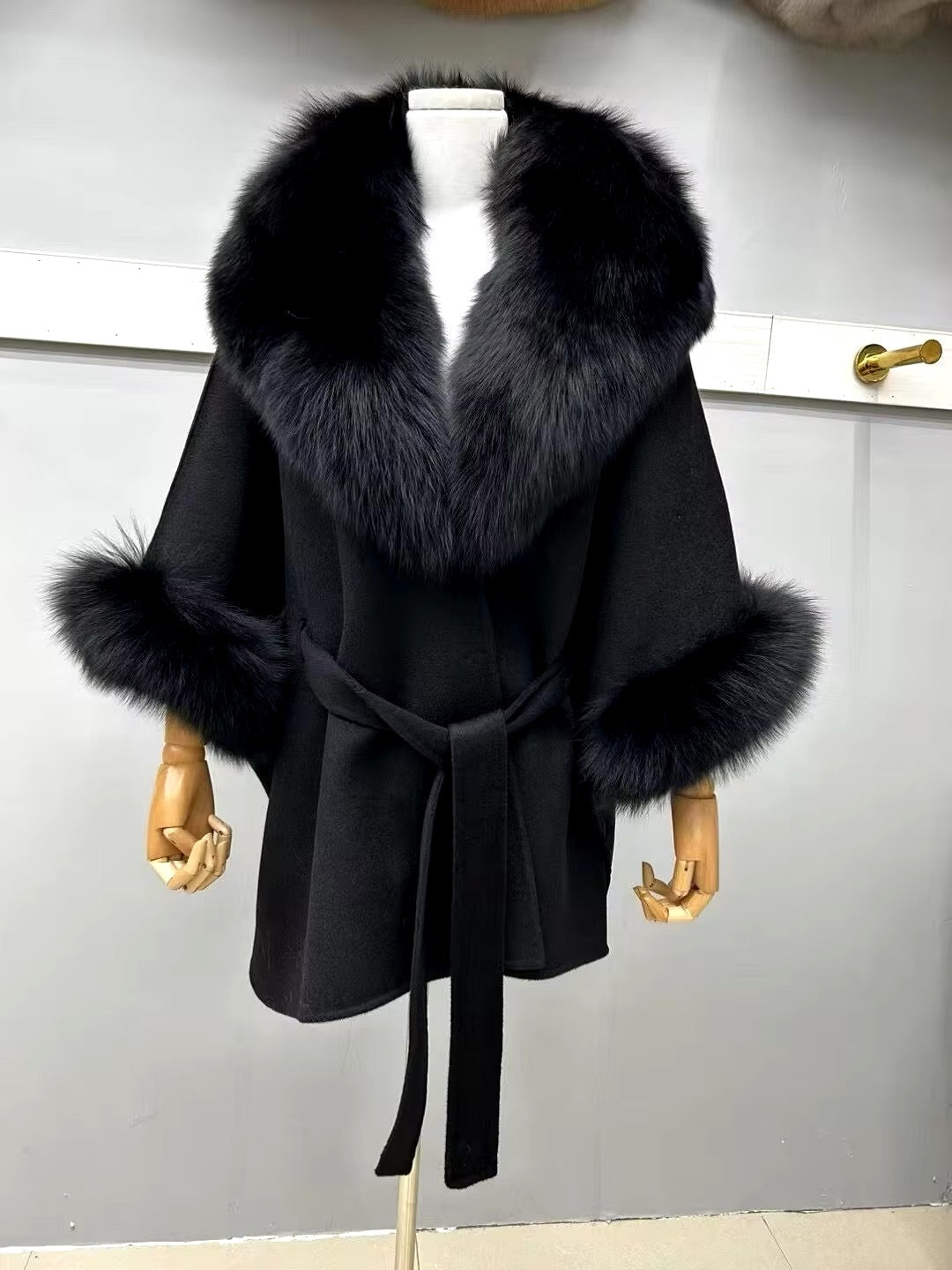 Desiree coat- black