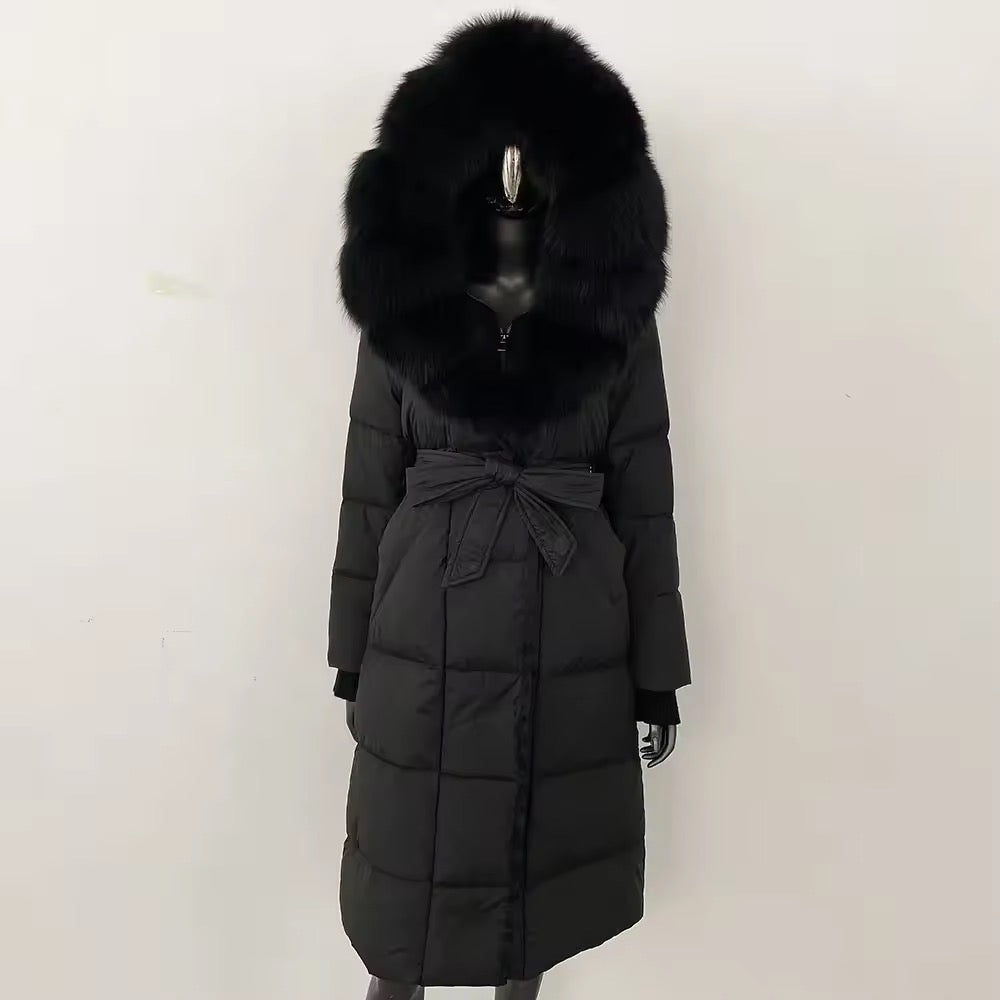 Daphne down coat- black