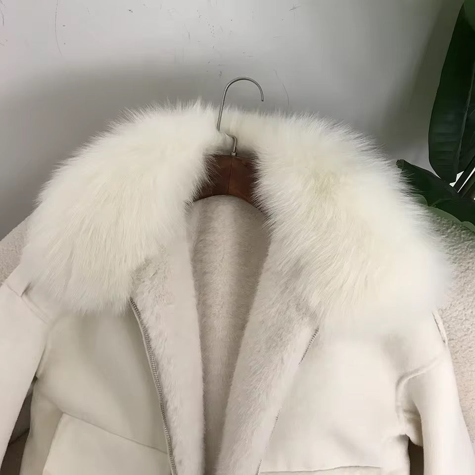 Malika jacket- white