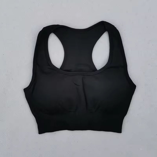 Emma sports bra- black