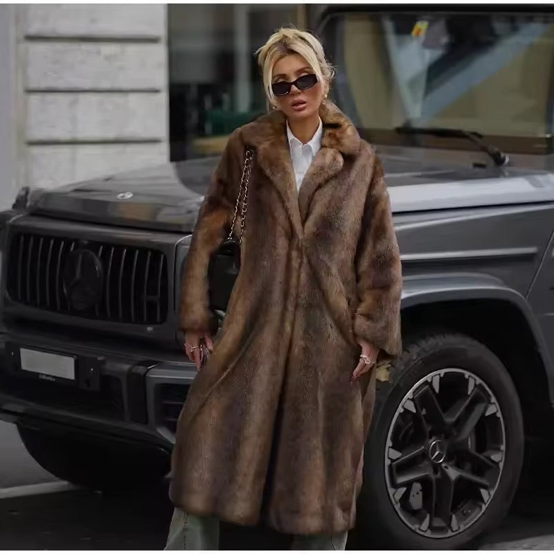 Lana fake fur coat