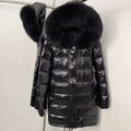 Maxine down coat- black
