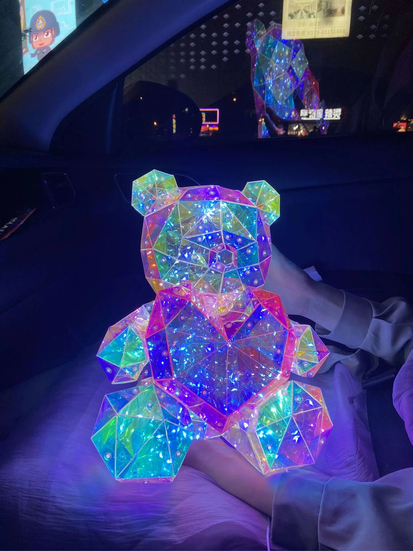 Teddy Bear Light Kids Boys Girls New Year Gift Girlfriend Romantic birthday valentine day gift lamp Colorful Luminous Proposal