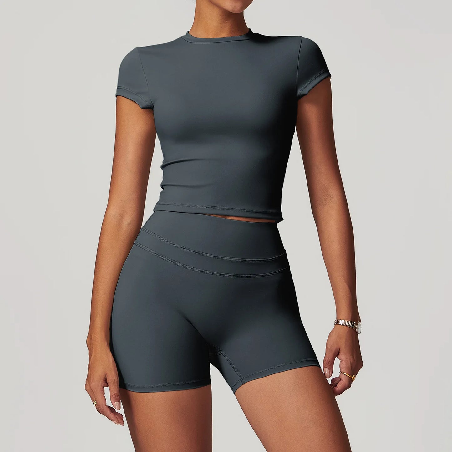 SWELTERING 2 Pieces Sportswear Women Yoga Set Gym Clothes Sportswear Yoga Suits Fitness Set Tracksuits Sports Bra Gym Leggings