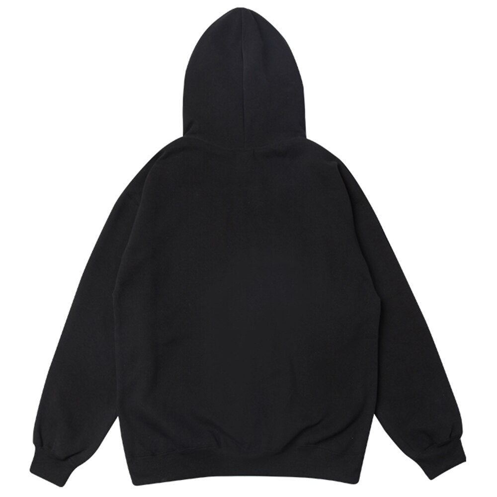 Hoodie Men Purple Gradient Butterfly Letter Printed Pullover Winter Oversize Hip Hop Fashion Harajuku Sweatshirt Winter-1